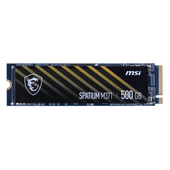 MSI SPATIUM M371 NVME M.2 internal solid state drive 500 GB PCI Express 3.0