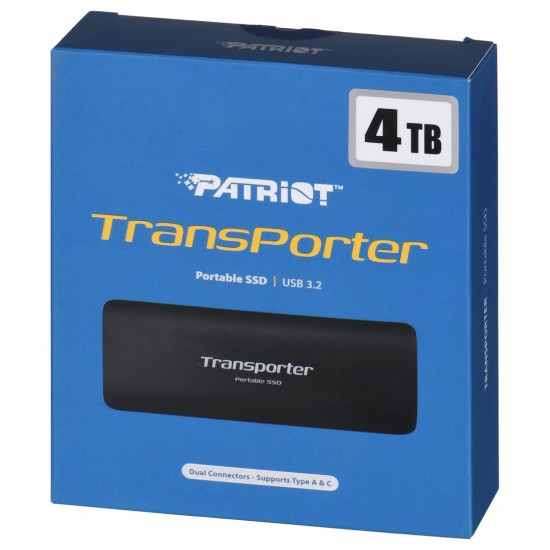 Patriot Transporter LT 1TB USB3.2 Type-C SSD 1000 MB/s Aluminium