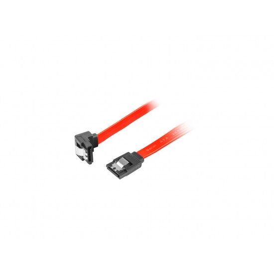 Lanberg CA-SASA-13CC-0030-R SATA cable 0.3 m SATA 7-pin Red