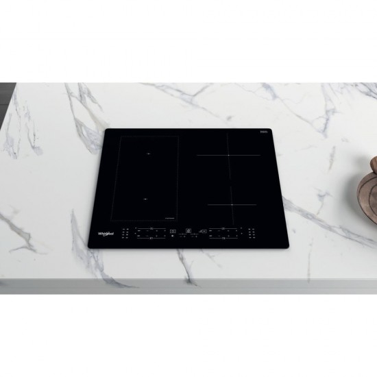 Whirlpool WL B3360 NE Black Built-in 59 cm Zone induction hob 4 zone(s)