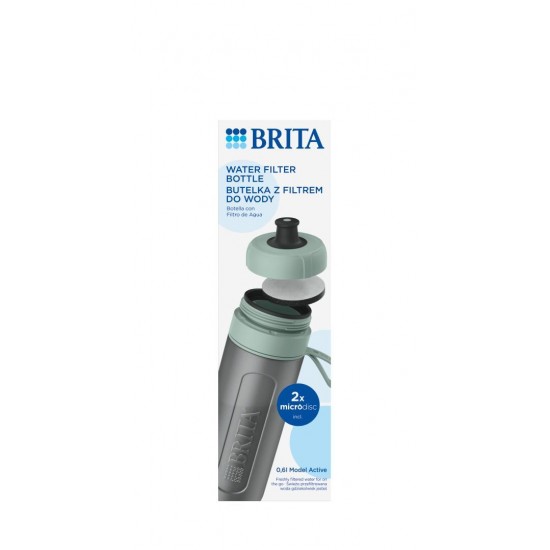 Brita Active green 2-disc filter bottle