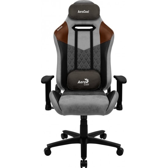 Aerocool DUKE AeroSuede Universal gaming chair Black, Brown, Grey