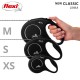 Flexi New CLASSIC 5 m Black Dog Retractable lead