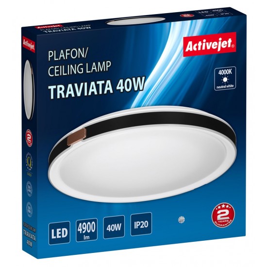 Activejet LED ceiling light AJE-TRAVIATA 40W