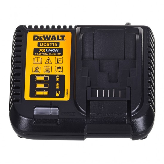 POWER TOOL COMBO KIT DEWALT DCK2062M2T (DCD709+DCF809) 18V 2X4.0AH