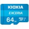 Kioxia Exceria memory card 64 GB MicroSDXC Class 10 UHS-I