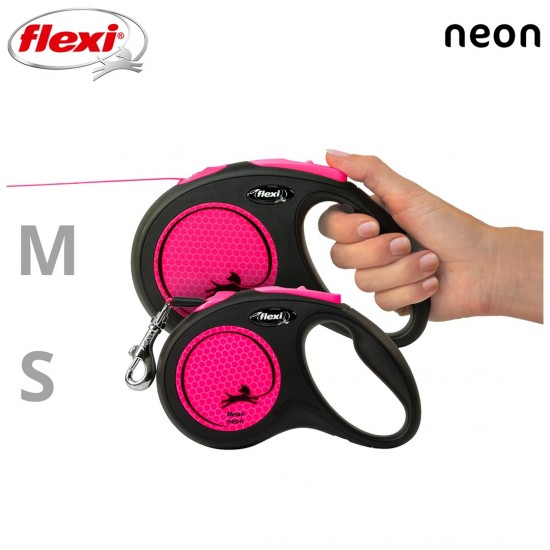 Flexi New Neon S 5 m Dog Retractable lead