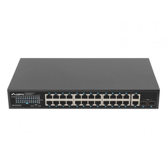 Lanberg RSGE-24P-2GE-2S-360 network switch Unmanaged