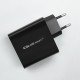 Qoltec 52381 Super Quick PD charger | 1xUSB-C | 1xUSB| 90W | 5-20V | 2.4-4.35A | Black