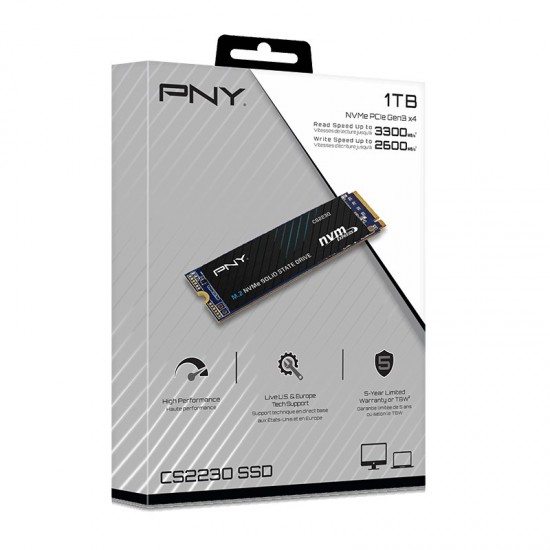 PNY CS2230 M.2 1 TB PCI Express 3.0 3D NAND NVMe