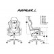 FURY GAMING CHAIR AVENGER L BLACK AND WHITE