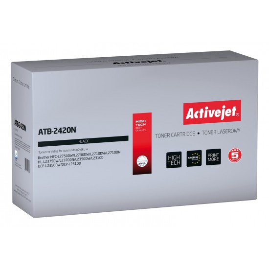 Activejet ATB-2420N Toner (replacement for Brother TN-2420A; Supreme; 3000 pages; black)