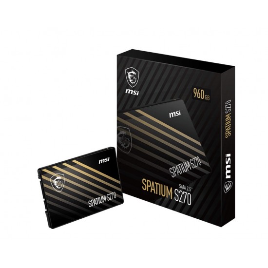 MSI SPATIUM S270 SATA 2.5 960GB internal solid state drive 2.5