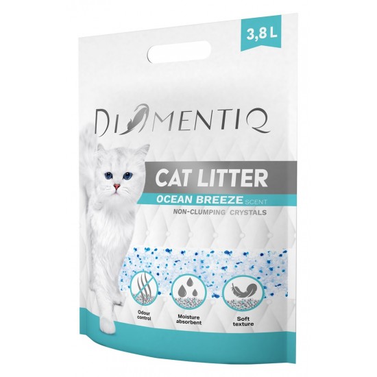 DIAMENTIQ Ocean Breeze - Cat litter - 3,8 l