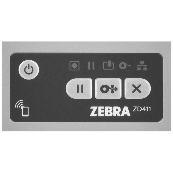 Zebra ZD411 label printer Direct thermal 203 x 203 DPI 152 mm/sec Wired & Wireless Ethernet LAN Bluetooth