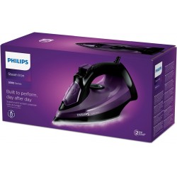 Philips 5000 series DST5030/80 iron Steam iron SteamGlide Plus soleplate 2400 W Violet