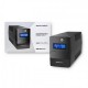 Qoltec Monolith uninterruptible power supply (UPS) Double-conversion (Online) 0.45 kVA 240 W 2 AC outlet(s)