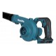 Makita DUB186Z cordless leaf blower Black, Blue 18 V Lithium-Ion (Li-Ion)