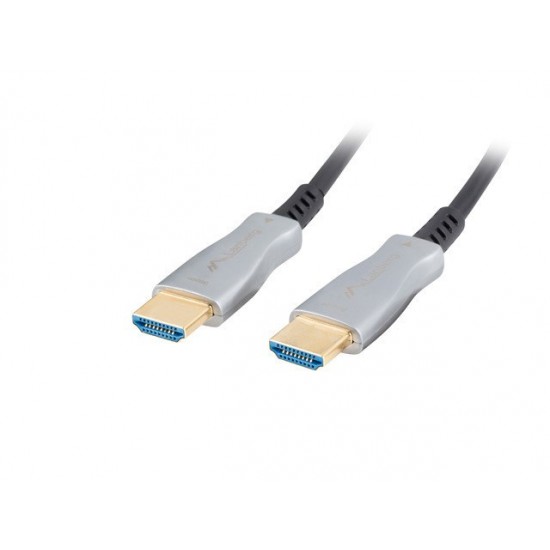 Lanberg CA-HDMI-20FB-0500-BK optical cable HDMI M/M 50m v2.0 4K AOC