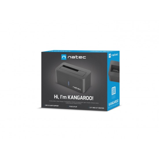 NATEC Kangaroo USB 3.2 Gen 1 (3.1 Gen 1) Type-A Black