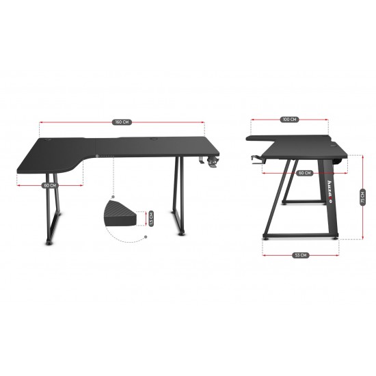 GAMING DESK HUZARO HERO 7.7