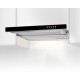 Akpo WK-7 Light Glass 50 Under-cabinet cooker hood Inox, Black