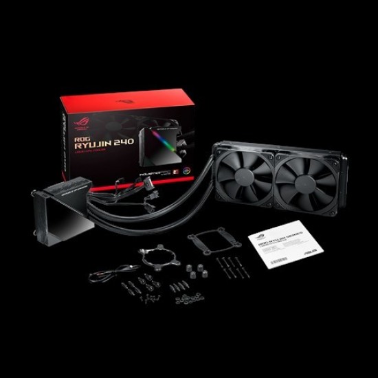 ASUS ROG RYUJIN 240 Processor All-in-one liquid cooler 12 cm Black 1 pc(s)