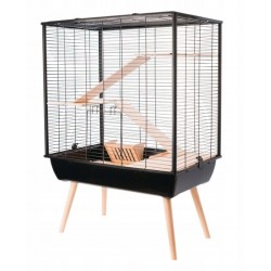 Zolux Cage Neo Cozy Large Rodents H80, black color