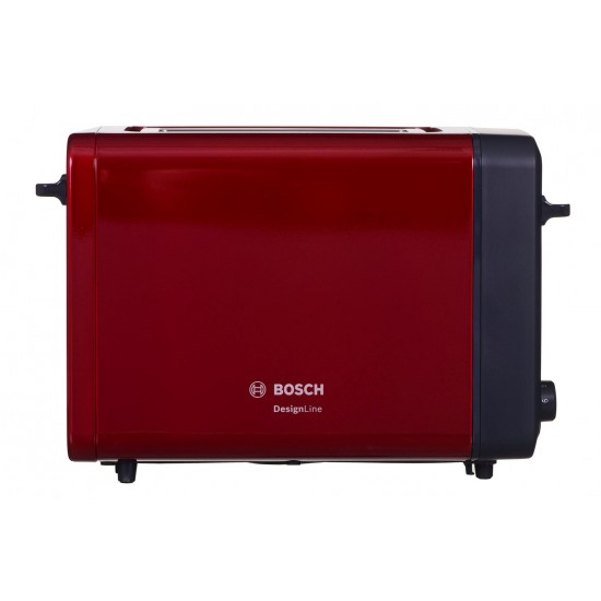 Bosch TAT4P424DE toaster 2 slice(s) 970 W Black, Red