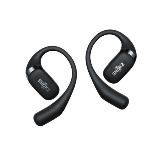 SHOKZ OpenFit Headphones Wireless Ear-hook Calls/Music/Sport/Everyday Bluetooth Black