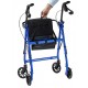 Lightweight aluminium folding walker ALUBEST