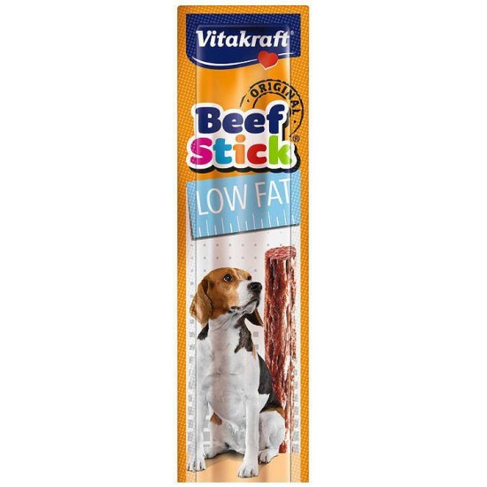 VITAKRAFT Beef Stick Low Fat with turkey - dog treat - 12 g