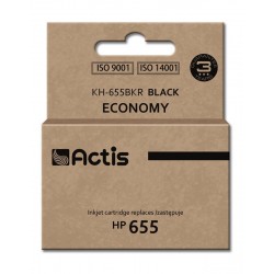 Actis KH-655BKR ink (replacement for HP 655 CZ109AE; Standard; 20 ml; black)