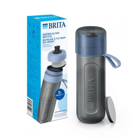 Brita Active blue 2-disc filter bottle