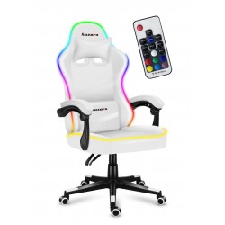 Gaming chair - Huzaro Force 4.4 RGB White