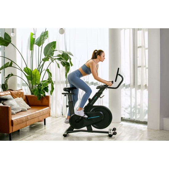 OVICX Spinning bike, stationary magnetic Q200X with 15.6