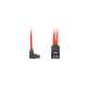 Lanberg CA-SASA-13CC-0030-R SATA cable 0.3 m SATA 7-pin Red