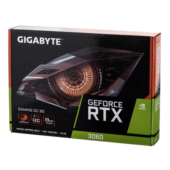 Karta graficzna Gigabyte GeForce RTX 3060 GAMING OC 8GB rev. 2.0 GDDR6