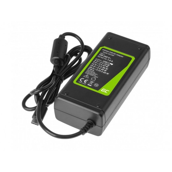 Green Cell AD134P USB-C charger AC adapter 65W for notebook tablet smartphone