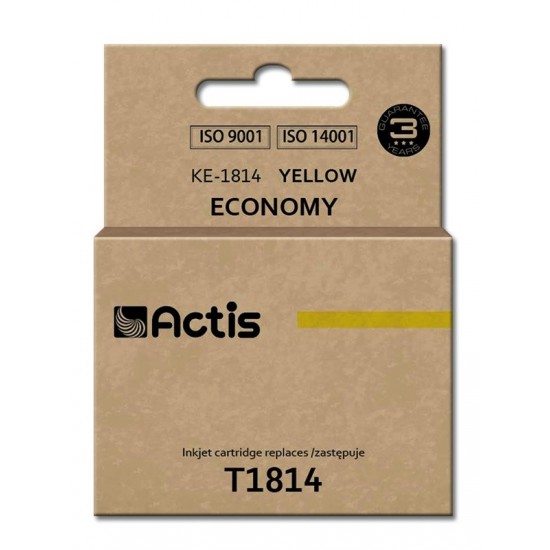 Actis KE-1814 ink (replacement for Epson T1814; Standard; 15 ml; yellow)