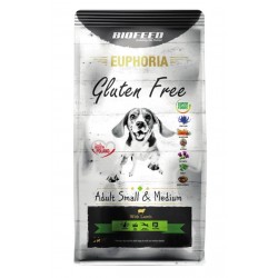 BIOFEED Euphoria Gluten Free Adult small & medium Lamb - dry dog food - 12kg