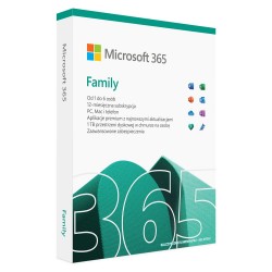 Microsoft 365 Family 1 x license Subscription Polish 1 year(s)