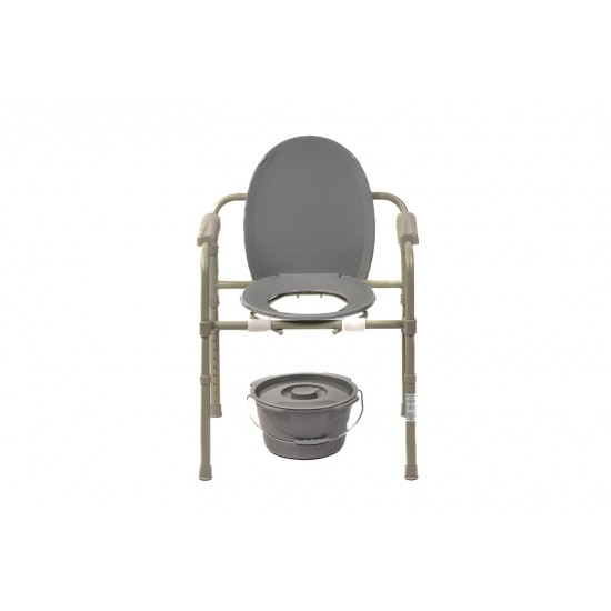 Folding toilet chair