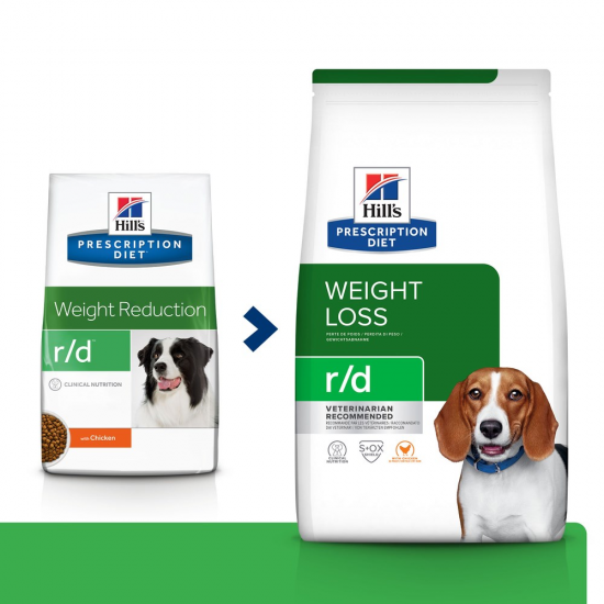 HILL'S PRESCRIPTION DIET Canine r/d Dry dog food Chicken 1,5 kg