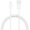 Baseus CALYS-A02 mobile phone cable White 1 m USB A Lightning