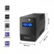 Qoltec Monolith uninterruptible power supply (UPS) Double-conversion (Online) 0.45 kVA 240 W 2 AC outlet(s)