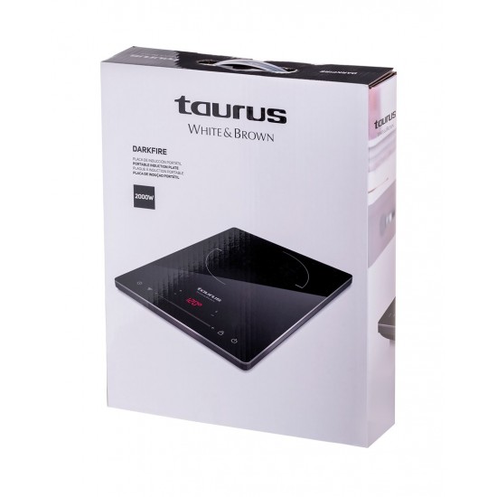 Taurus Darkfire Black Countertop 29 cm Zone induction hob 1 zone(s)