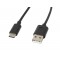 Lanberg CA-USBO-10CC-0018-BK USB cable 1.8 m USB 2.0 USB A USB C Black