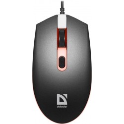 Defender DOT MB-986 mouse Ambidextrous USB Type-A Optical 1600 DPI