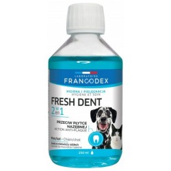 FRANCODEX Fresh dent oral hygiene liquid - dog/cat formula - 250ml